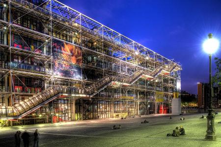 Paris Centre Pompidou staatliches Museum hässlichste Gebäude der Welt