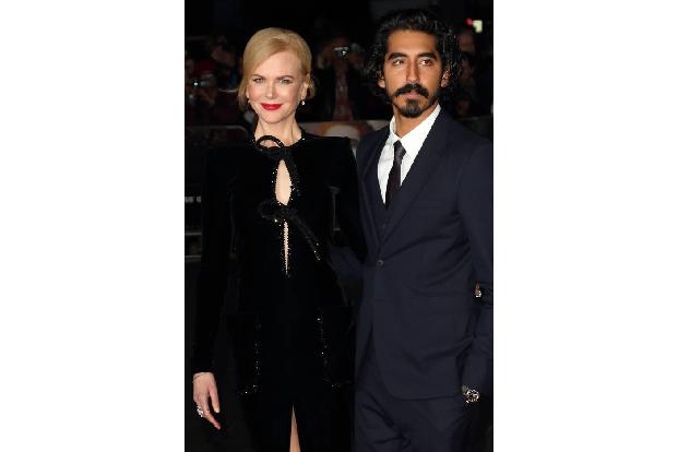 ...auch den anderen Hauptdarsteller des neuen Streifens 'Lion', Dev Patel, zu bieten. Die beiden sollten und wollten nämlich...