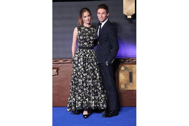 Star des Abends war ja eigentlich Eddie Redmayne, der in 'Phantastische Tierwesen und wo sie zu finden sind' in der Hauptrol...