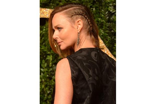 ...wurde auch Star-Designerin Stella McCartney mit einer ähnlichen Kreation auf ihrem Haupt gesichtet. Die Fortgeschrittenen...