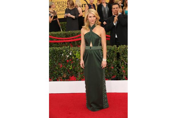 ...Claire Danes konnte in dieser Robe punkten. Und natürlich durfte auch die gerade erst ganz frisch zur...