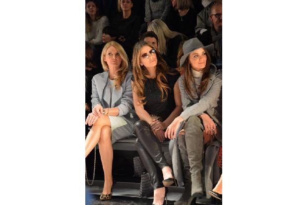 ...nicht der einzige Superstar, der zur Fashion Week in die Hauptstadt gekommen war. Neben der 36-jährigen Ex-Frau von Tom C...