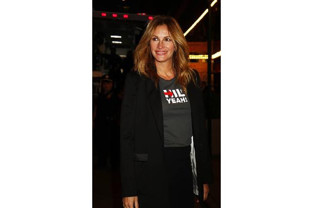 ...auch Julia Roberts - noch nicht ganz runde 50 - kann sich noch immer zu einer der attraktivsten Damen Hollywoods zählen. ...