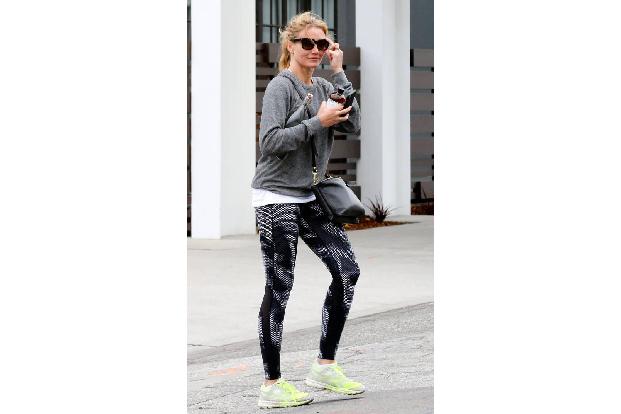 ...geht es bei Cameron Diaz zu. Die Schauspielerin macht einerseits viel Sport, um sich auch mal was gönnen zu können. Ander...