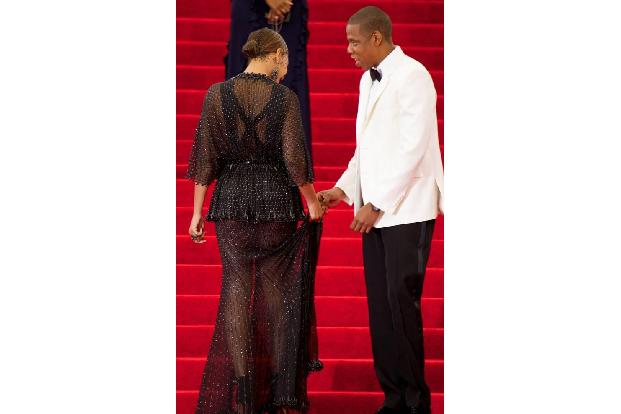 Etwas ganz Besonderes ließen sich auch Jay Z und Beyonce für ihre Teppich-Show einfallen: