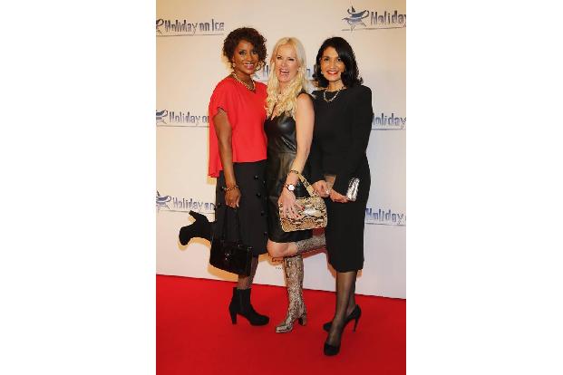 ...Liz Baffoe und ihre Begleiterinnen. Die Damen hatten den 