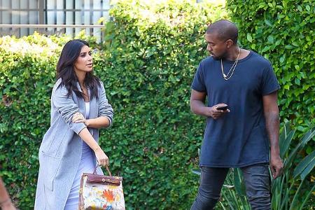 ...farbenfrohen Bemalung handelt es sich nicht etwa um ein Farbkasten-Maleur von Kim Kardashians und Kanye Wests kleiner Toc...