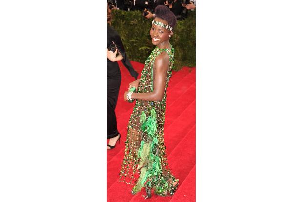 Platz 6 für Newcomerin Lupita Nyong'o! Die 31-jährige Kenianerin hat mit ihrer ersten Filmrolle in 