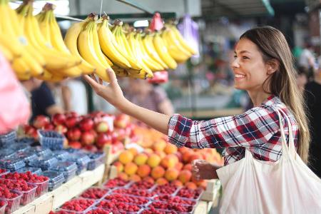 Wie viel Kalorien haben 100g Banane?