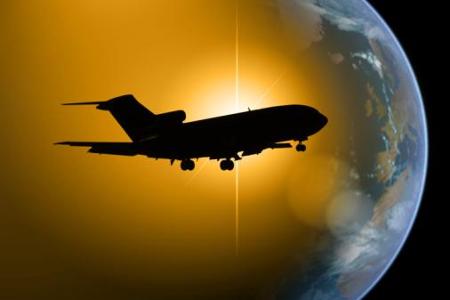 Flugzeug, Flieger, Pilot, Stewardess