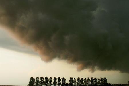 verrückte Wolken