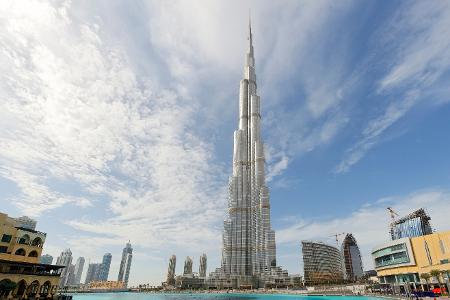 höchste plattform Burj Khalifa, Dubai