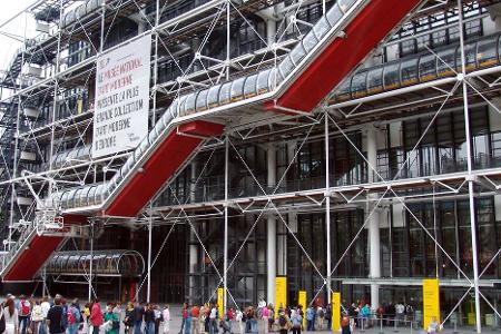 spektakulär museum Centre Georges Pompidou