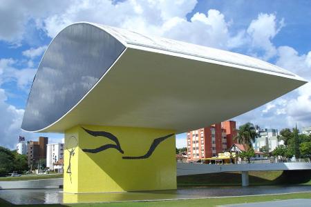 spektakulär museum Oscar Niemeyer Museum Curitiba