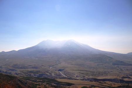 spektakuläre vulkane Mount St. Helens National Volcanic Monument, USA