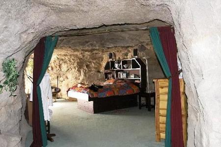 kuriose orte übernachten Kokopelli Cave, Farmington, USA