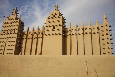Berühmtes Bauwerk: Große Moschee von Djenné