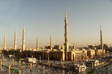 Masjid al-Nabawi ist zweitheiligste Moschee