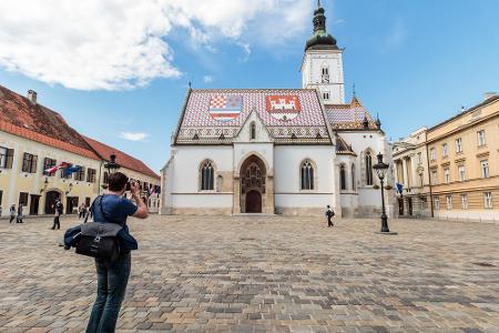 Kroatien bietet mehr als nur schöne Strände an der Adria. Auch die Hauptstadt Zagreb besuchen zahlreiche Touristen. Das lieg...