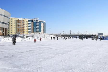 Die Kälteste: Yakutsk, Russland. Im weiten Osten Russlands sollte man besser eine Mütze mehr einpacken! Die Durchschnittstem...