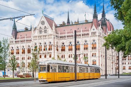 Budapest Parlamentsgebäude