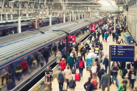 London Tube Bahnhof Paddington Station