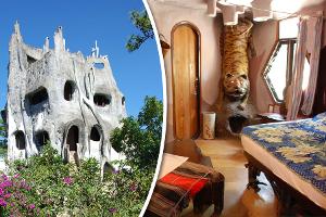 Verrückt: Künstler bauen schräges Hotel!