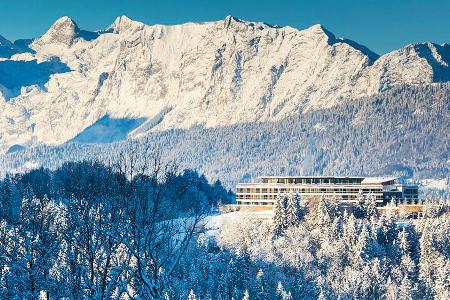 Traumhaft-spektakuläre Lage: Kempinski Hotel Berchtesgaden