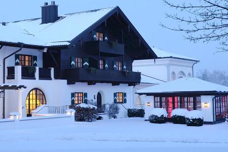 Winteridylle am Chiemsee: Hotel Gut Ising