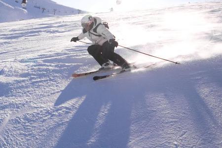 Skispaß auf der Seiser Alm in Südtirol