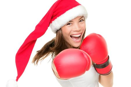 schlank weihnachten