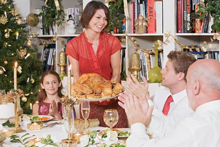 schlank weihnachten