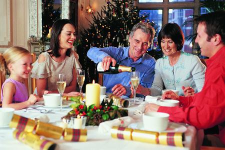 schlank weihnachten