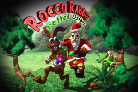 Schlüpfen Sie in die Rolle von Rocco Rabbit und retten Sie Ostern, indem Sie dem Nikolaus die Tour vermasseln. Verstecken Si...