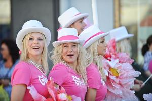 Sexy Blondinen-Karneval in Lettland