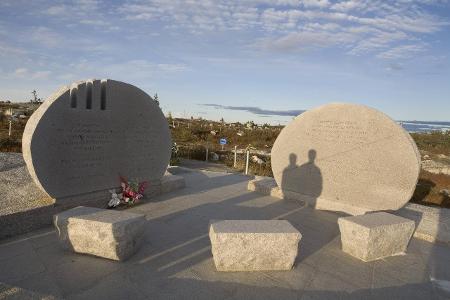 Das Denkmal der Opfer des Swissair Flugs 111