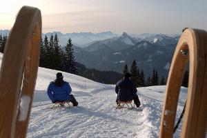 Winterspaß auf Deutschlands längster Rodelbahn