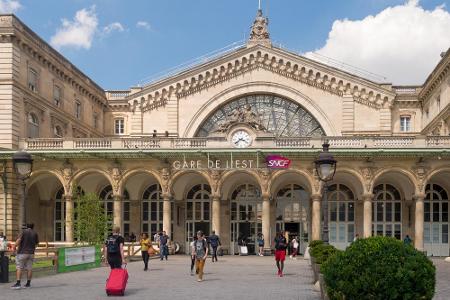 Knapp davor landet der Gare de l'Est, einer von drei (!) Bahnhöfen in Frankreichs Hauptstadt Paris, in den Top 10. #garedele...