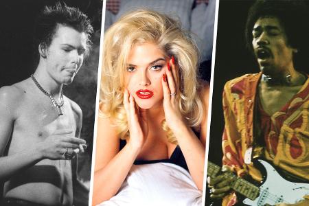 Titelbild Anna Nicole Smith Sid Vicious Jimi Hendrix Titelbild Anna Nicole Smith Sid Vicious Jimi Hendrix