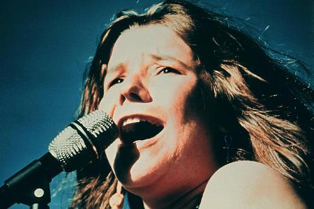 Janis Joplin singend