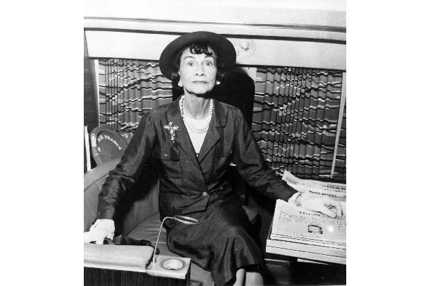 Coco Chanel im Jahr 1957