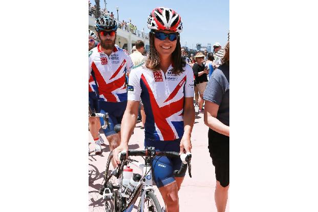 ..Pippa Middleton. Die Schwester von Kate Middleton fährt wohl für ihr Leben gerne Rad. Im Juni ist die schöne 30-Jährige sa...