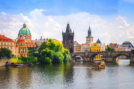 Die Karlsbrücke in Prag