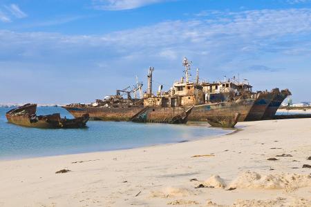 Der Schiffsfriedhof von Nouadhibou