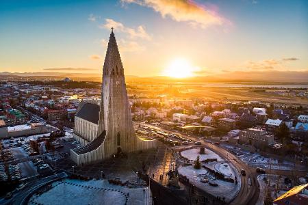 Sehenswürdigkeiten in Reykjavík, der Hauptstadt Island