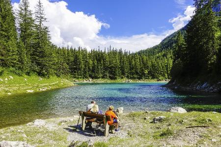 Grüner See in Österreich