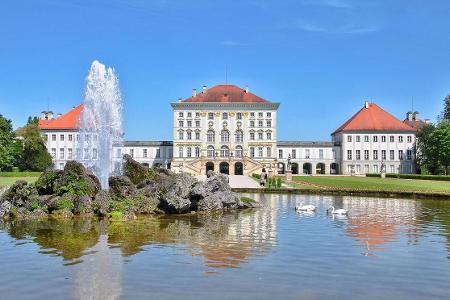 Orte zum Abkühlen: München Schloss Nymphenburg