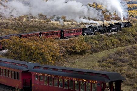 Gefährlich ist auch die Cumbres & Toltec Scenic Railroad