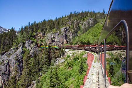 Der White Pass gehört zu den gefährlichsten bahnstrecken der Welt