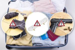 Achtung: Diese Dinge dürfen nicht ins Handgepäck